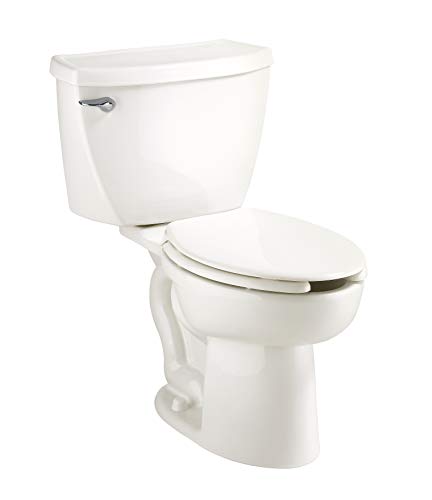 American Standard 2462016.020 Cadet 1.6 GPF 2-Piece Elongated Toilet with 12-in Rough-In, 30.25' Length x 20.5' Width x 29.25' Height, White