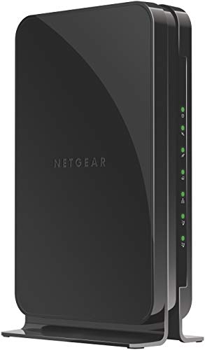 NETGEAR Cable Modem with Voice CM500V - For Xfinity by Comcast Internet & Voice | Supports Cable Plans Up to 300 Mbps | 2 Phone lines | DOCSIS 3.0, Black, 16x4 w/ Voice (CM500V-100NAS)