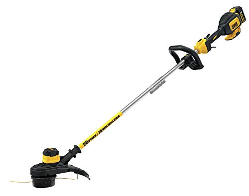 DEWALT 20V MAX* String Trimmer, Brushless, 5-Ah Battery, 13-Inch (DCST920P1)