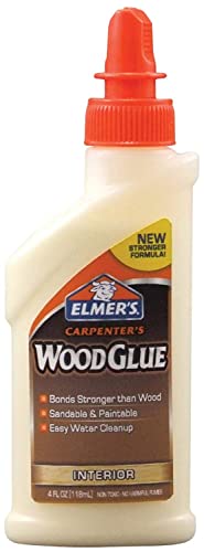 Elmer's E7000 Carpenter's Wood Glue, 4 Fl oz