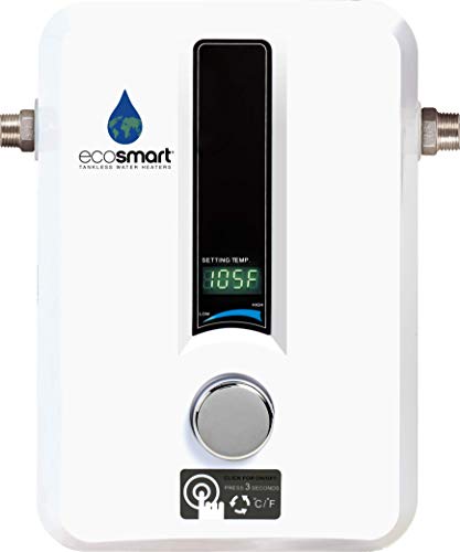 EcoSmart ECO 8 Tankless Water Heater, Electric, 8-kW - Quantity 1