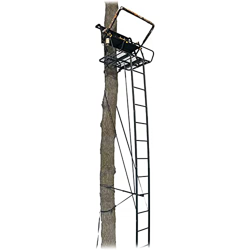 Muddy Nexus XTL (Extremely Tough) Steel Double Tree/Ladder Stand for Big Game/Shooting/Hunting with Hercules System