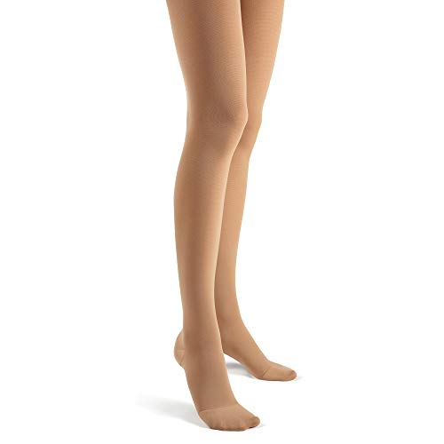 Futuro Restoring Pantyhose for Women, Helps Relieve Symptoms of Moderate-to-Severe Spider Veins, Firm Compression, Brief Cut, Medium, Nude