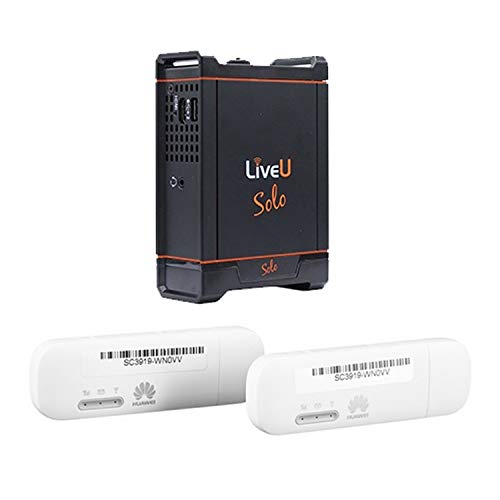 LiveU Solo HDMI Wireless Video Encoder Bundle with Solo Connect 2 Modem Starter Kit