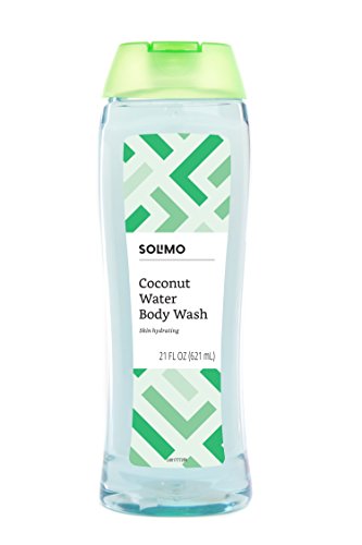 Amazon Brand - Solimo Coconut Water Body Wash, 21 Fluid Ounce