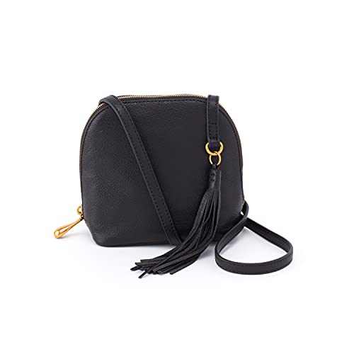 HOBO Nash Hand Bag For Women - Adjustable Crossbody Strap With Flat Bottom and Lined Interior, Durable and Gorgeous Handbag Black One Size One Size