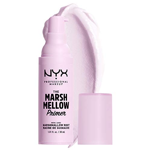 NYX PROFESSIONAL MAKEUP Marshmellow Smoothing Primer, Vegan Face Primer, 10-In-1 Skin Benefits