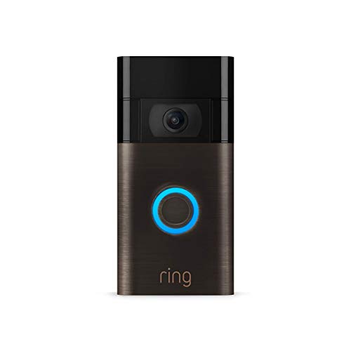 Ring Video Doorbell – 1080p HD video, improved motion detection, easy installation – Venetian Bronze