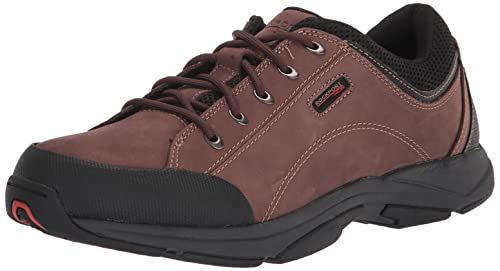 Rockport Men's Chranson Walking Shoe Dark Brown/Black 10.5 W (EE)-10.5 W