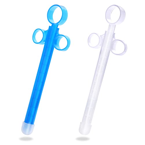 PABREY Lube Lubricant Applicator with Smooth Rounded Tip, Reusable/Durable/Easy to Clean (2 Pack)