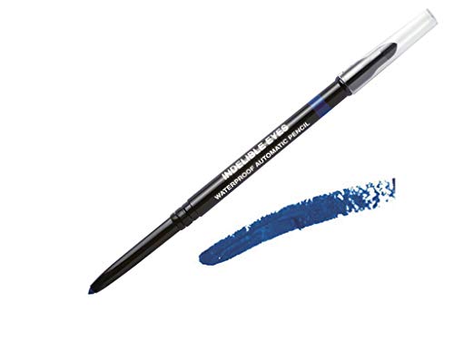 Jacqueline Kalab Indelible Eyes - Waterproof Smudge Proof Gel Eye Liner Pencil for Women with Blender Tip BLUE IMPERIAL
