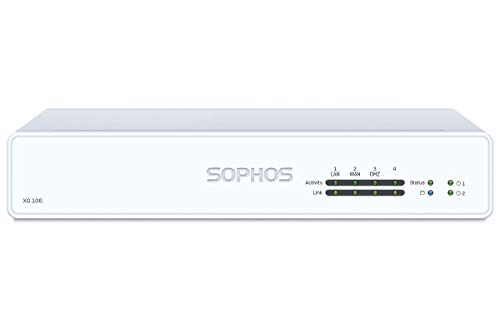 Sophos XG 106 Next-Gen VPN Firewall Appliance (XG1ZTCHEK)
