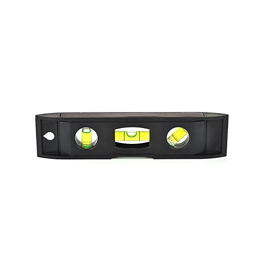 Magnetic Torpedo Level, Spirit Level 3 Bubble Level Torpedo Magnetic Level Bubble Measuring Tool (6 inch)