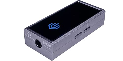Nuprime Hi-mDAC Ultra-Compact, Low Power Consumption, Versatile and Portable USB DAC (PCM 384kHz & DSD256 decoding) & Headphone Amp