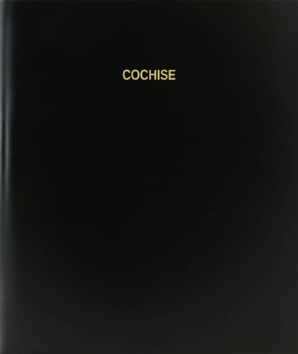 BookFactory Cochise Log Book/Journal/Logbook - 120 Page, 8.5'x11', Black Hardbound (XLog-120-7CS-A-L-Black(Cochise Log Book))