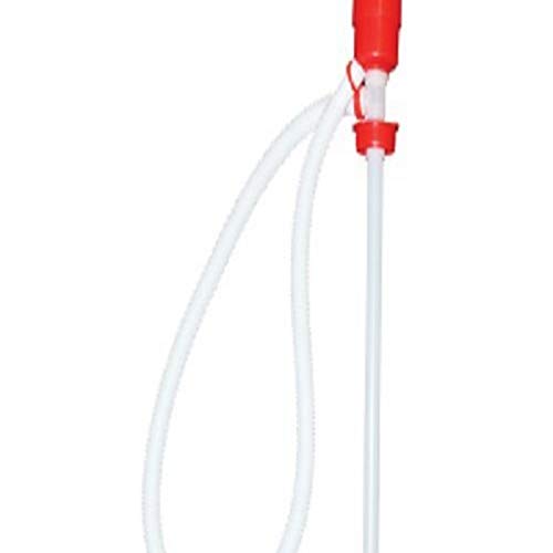 Tolco 160116 Value Siphon Drum Pump Individual Box, 49.25' Height, 43.75' Width, Red/White