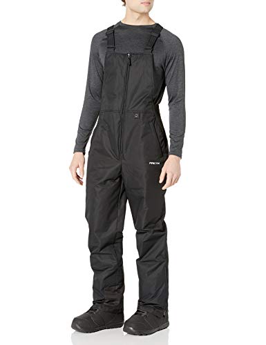 Arctix Men's Essential Insulated Bib Overalls, Black, Medium/30' Inseam