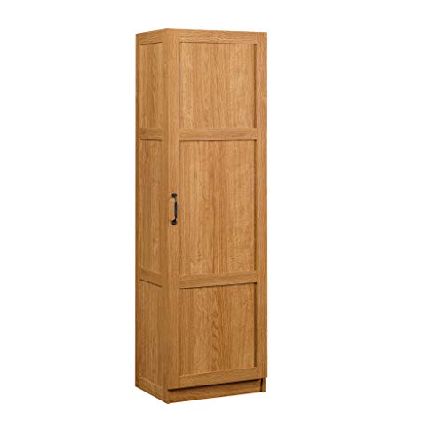 Sauder Miscellaneous Storage Cabinet, L: 17.99' x W: 13.94' x H: 60.00', Highland Oak Finish