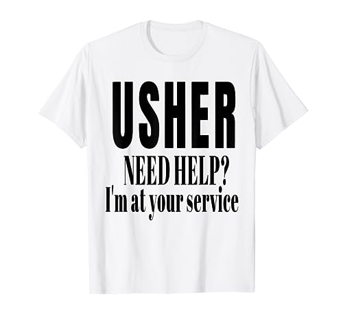 Usher Uniform Shirt for Christians church gift Men & Women