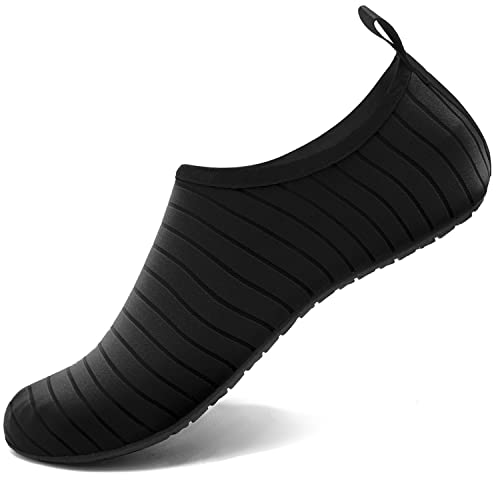 VIFUUR Water Sports Unisex Shoes Black - 11-12 W US / 9.5-10.5 M US (42-43)