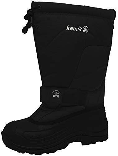 Kamik mens Greenbay4-m snow boots, Black, 11 US