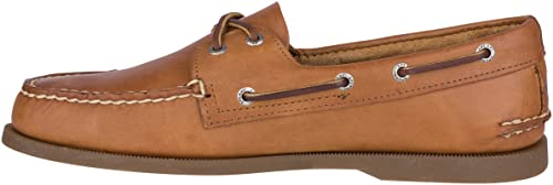 Sperry Men's Authentic Original 2-Eye Boat Shoe, Sahara, 11.5 M US