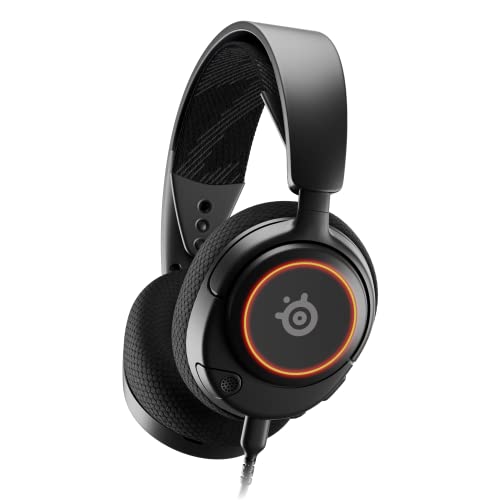 SteelSeries New Arctis Nova 3 Multi-Platform Gaming Headset - Signature Arctis Sound - ClearCast Gen 2 Mic - PC, PS5/PS4, Xbox Series X|S, Switch, Mobile