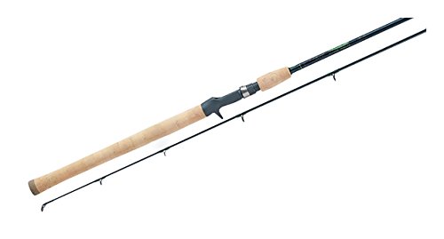 St. Croix Rods WRC90MLF2 Wild River 2-Piece Carbon Casting Fishing Rod with Cork Handle, 9-feet, Black