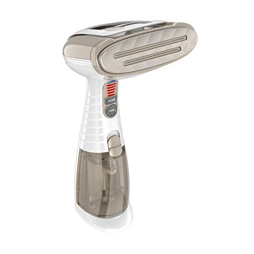 Conair Turbo ExtremeSteam Hand Held Fabric Steamer, White/Champagne