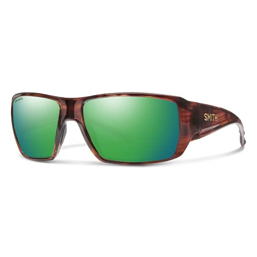 Smith Guide's Choice XL Sport & Performance Sunglasses - Tortoise | Chromapop Glass Polarized Green Mirror