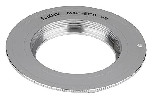 Fotodiox PRO Lens Adapter Compatible with M42 Type 2 Lenses on Canon EF and EF-S EOS Cameras