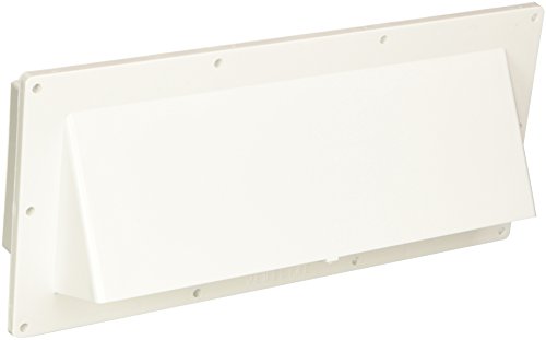 Ventline (V2111-13 Polar White Horizontal Exterior Wall Vent