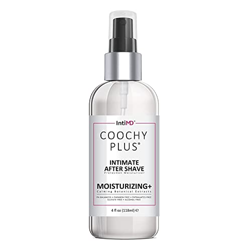 COOCHY Intimate After Shave Protection Moisturizer Plus By IntiMD: Delicate Soothing Mist For The Pubic Area & Armpits – Antioxidant Formula For Razor Burns, Itchiness & Ingrown Hairs