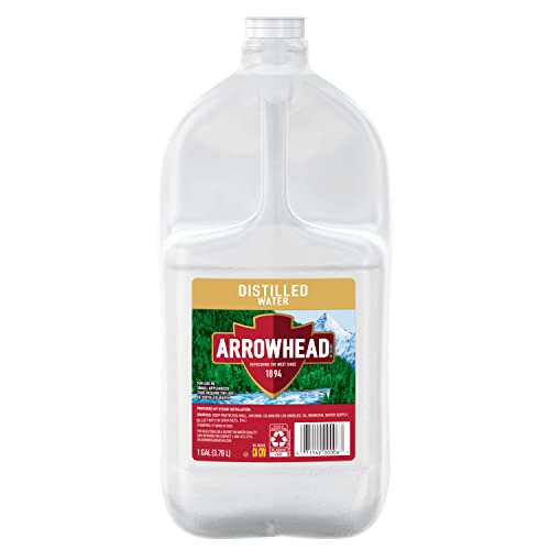 Arrowhead Brand Distilled Water, 1 Gallon Plastic Jug