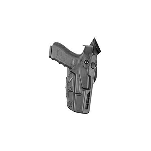 Safariland 7360 7TS ALS/SLS Mid-Ride Level-III Retention Duty H&K VP9 Holster, Plain Black, Right