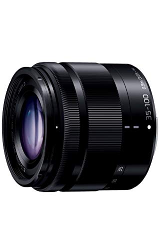 Panasonic H-FS35100-K Telephoto Zoom Lens for Micro Four Thirds Lumix G Vario 35-100mm/F4.0-5.6 ASPH./MEGA O.I.S. Black