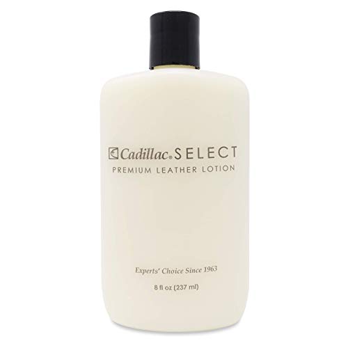 Cadillac Select Leather Lotion Cleaner and Conditioner- for Handbags, Sofas, Jackets, Furniture, Purses, and More