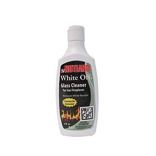 Rutland White Off, Gas Fireplace Glass Cleaner Cream, 8 Fl Oz