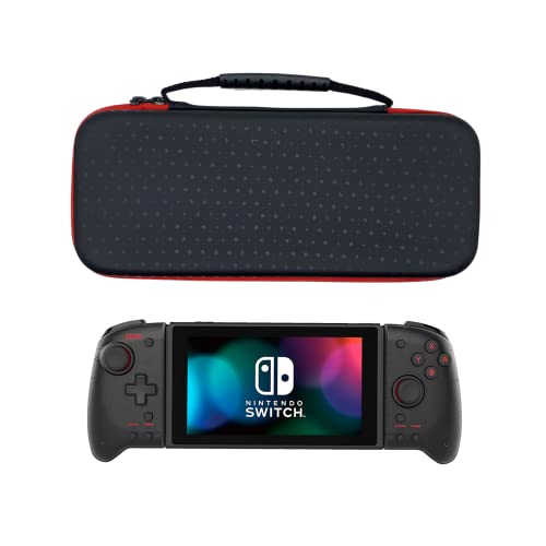 Carrying Case for Hori Split Pad Pro - iofeiwak Portable Hard Shell Carrying Case for Nintendo Switch Hori Split Pad Pro & Binbok Joy Pad Controllers - Lightweight & Shockproof