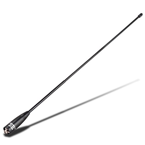 Authentic Genuine Nagoya NA-771 15.6-Inch Whip VHF/UHF (144/430Mhz) Antenna SMA-Female for BTECH and BaoFeng Radios