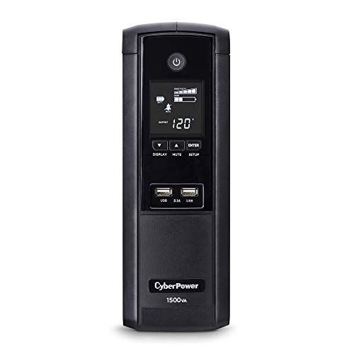 CyberPower BRG1500AVRLCD Intelligent LCD UPS System, DISCONTINUED