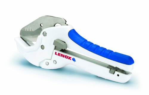 LENOX Tools PVC Cutter, Ratcheting, Up To 1-5/8-Inch Diameter (12123R1)