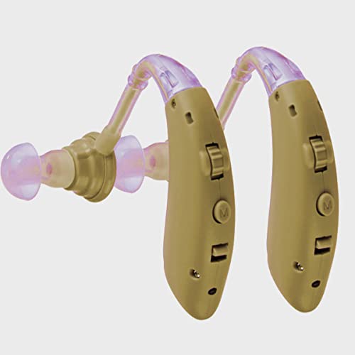 Hearing Aid Amplifier Rechargeable Pack of 2