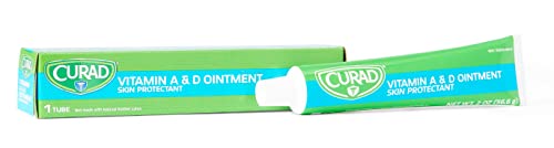 Curad Medline A&D Ointment, (Pack of 12) (2oz Each),White