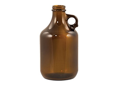 Beer Bottles - 32 oz Amber Growler - Case of 12