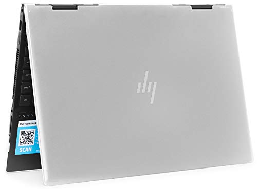 mCover Case Compatible for 2020~2022 15.6' HP Envy x360 15-EExxxx (AMD CPU) / 15-ED (Intel CPU) Series Laptop ONLY (NOT Fitting Any Other HP Models) - Clear