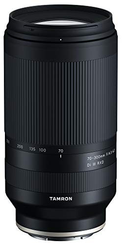 Tamron 70-300mm F/4.5-6.3 Di III RXD for Sony Mirrorless Full Frame/APS-C E-Mount (Tamron 6 Year Limited USA Warranty), Black