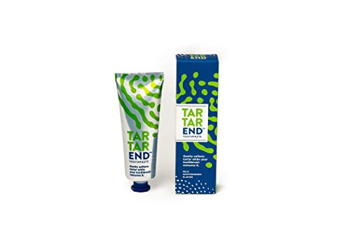 TartarEnd Toothpaste for Tartar Removal - Tartar Control Toothpaste to Remove Tartar and Plaque from Teeth at Home and Prevent Tartar and Plaque Buildup - 3.4 oz Tube, 1-Pack