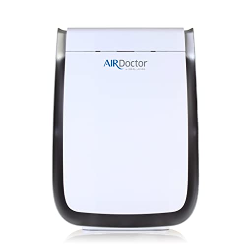 AIRDOCTOR AD3000 4-in-1 Air Purifier for Home and Large Rooms with UltraHEPA, Carbon & VOC Filters - Air Quality Sensor Automatically Adjusts Filtration! Removes Particles 100x Smaller Than HEPA Standard