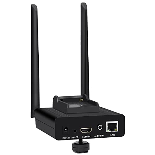 URayCoder HEVC Wireless HDMI to H.264 H.265 IP Encoder HD Video Audio Live Streaming Broadcast RTMP RTMPS Encoder Transmitter WiFi for YouTube Facebook Twitch Ustream Dacast etc